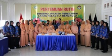 DWP Lapas Bengkulu, Dharma Wanita Persatuan, Lapas Kelas IIA Bengkulu, Kegiatan DWP, Perempuan Pemasyarakatan, Organisasi Istri ASN