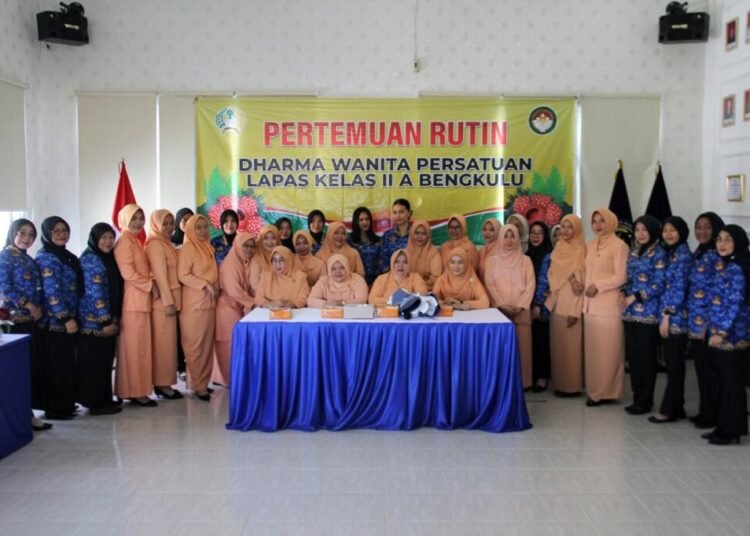 DWP Lapas Bengkulu, Dharma Wanita Persatuan, Lapas Kelas IIA Bengkulu, Kegiatan DWP, Perempuan Pemasyarakatan, Organisasi Istri ASN