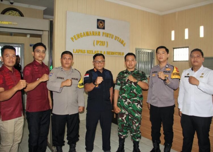 Lapas Bengkulu, Pengamanan Nataru, TNI-Polri, Kanwil Ditjenpas Bengkulu, Bapas Kelas I Bengkulu, Keamanan dan Ketertiban