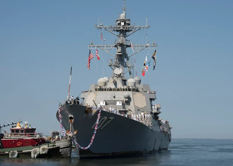 The U.S. military is strengthening its Navy presence near Venezuela