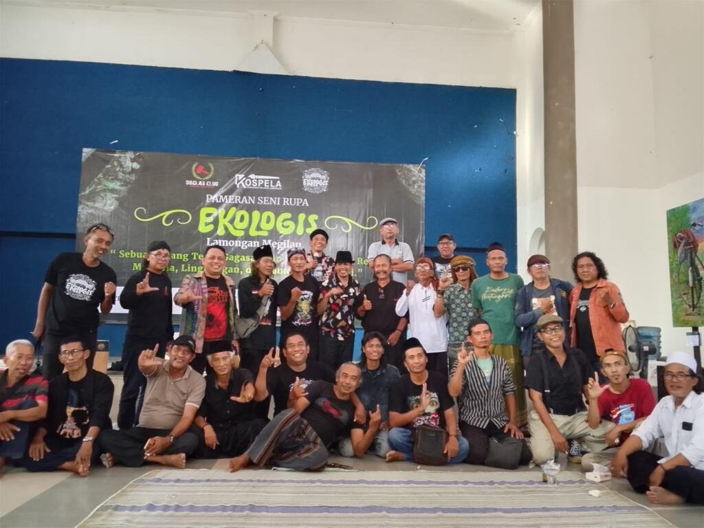 "Dari Kanvas ke Akar: Gerakan Seniman Lamongan Menjawab Banjir dan Krisis Lingkungan" 2 Lamongan
