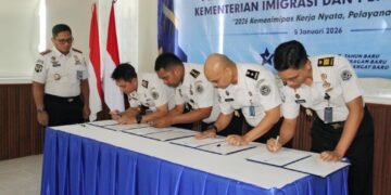 Lapas Bengkulu, Perjanjian Kinerja 2026, Kemenimipas, Kerja Nyata Pelayanan PRIMA, Pemasyarakatan, Reformasi Birokrasi, Zona Integritas