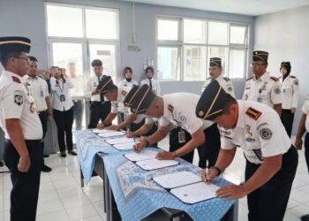 Lapas Bengkulu, Perjanjian Kinerja 2026, Kemenimipas, Kerja Nyata Pelayanan PRIMA, Pemasyarakatan, Reformasi Birokrasi, Zona Integritas