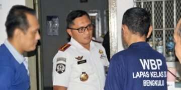 Lapas Bengkulu, Kalapas Bengkulu, Julianto Budhi Prasetyono, Blok Hunian, Pembinaan Warga Binaan, Pemasyarakatan, Kemenkumham, Ditjenpas, Humanis