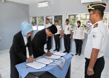 Lapas Bengkulu, Kanwil Ditjenpas Bengkulu, Pelantikan Pejabat, ASN Pemasyarakatan, Best Victor Fasharoza, Haposan Silalahi