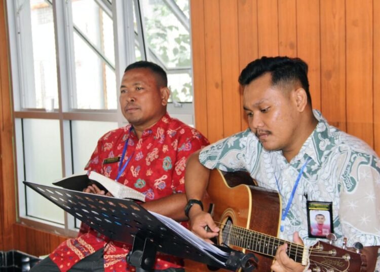 Lapas Bengkulu, Pembinaan Kerohanian, Ibadah Nasrani, Warga Binaan, Kemenag Bengkulu, Gereja Lapas, Pembinaan Kepribadian, Pemasyarakatan