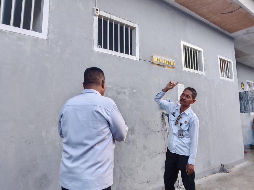 Pastikan Lapas Aman, Kalapas Ternate Cek Hunian dan Fasilitas 2 2