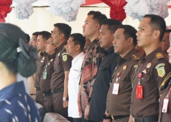 Peresmian Gedung Aula Kantor Kejaksaan Negeri Sidenreng Rappang yang dirangkaikan dengan Serah Terima Penitipan Barang Rampasan berupa gedung kepada Perum Badan Usaha Logistik (Bulog) Cabang Sidrap 1 DSC00732