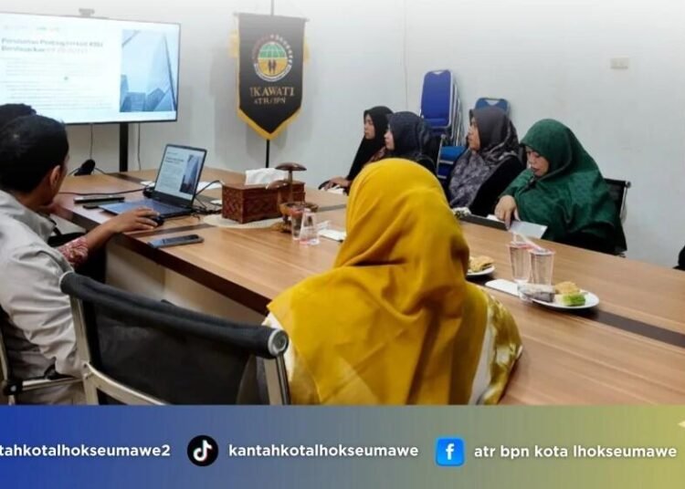 Kantah Lhokseumawe Perkuat Sinergi dengan PUPR dan DPMPTSP Bahas PP 28/2025 1 Pkpr