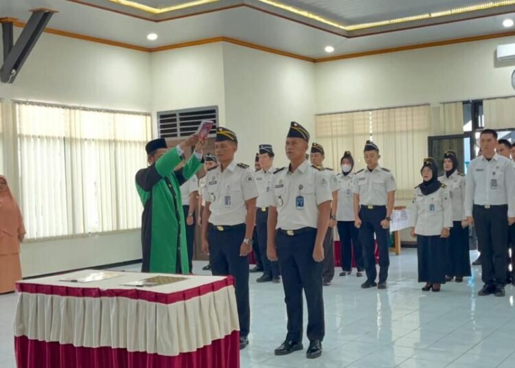 Lapas Argamakmur, Lapas Bengkulu, Pelantikan Pejabat, Pemasyarakatan, Kemenimipas, Keamanan Lapas, ASN Pemasyarakatan