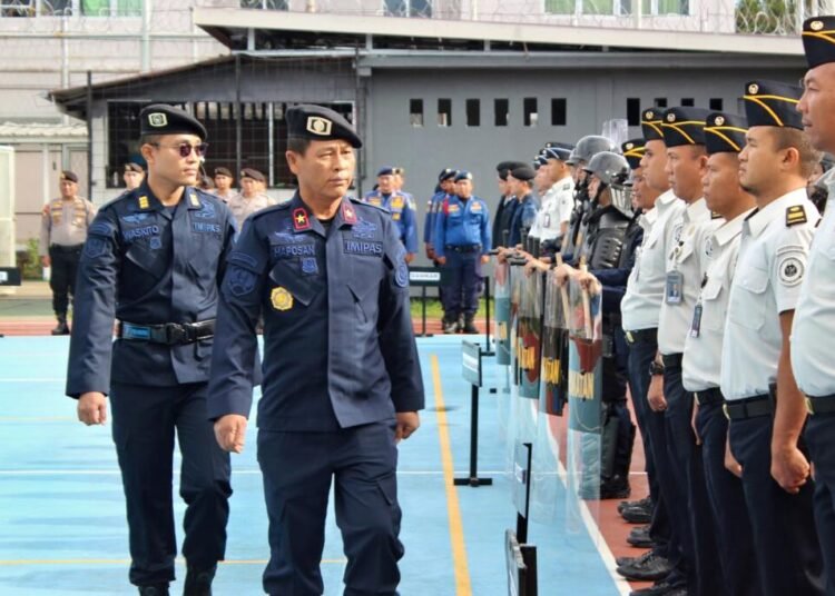 Lapas Bengkulu, Pemasyarakatan, Apel Siaga, Ramadhan 1447 H, Idul Fitri 2026, Kanwil Ditjenpas Bengkulu, Haposan Silalahi, Pengamanan Lapas, Sinergi TNI Polri, Kamtib Lapas