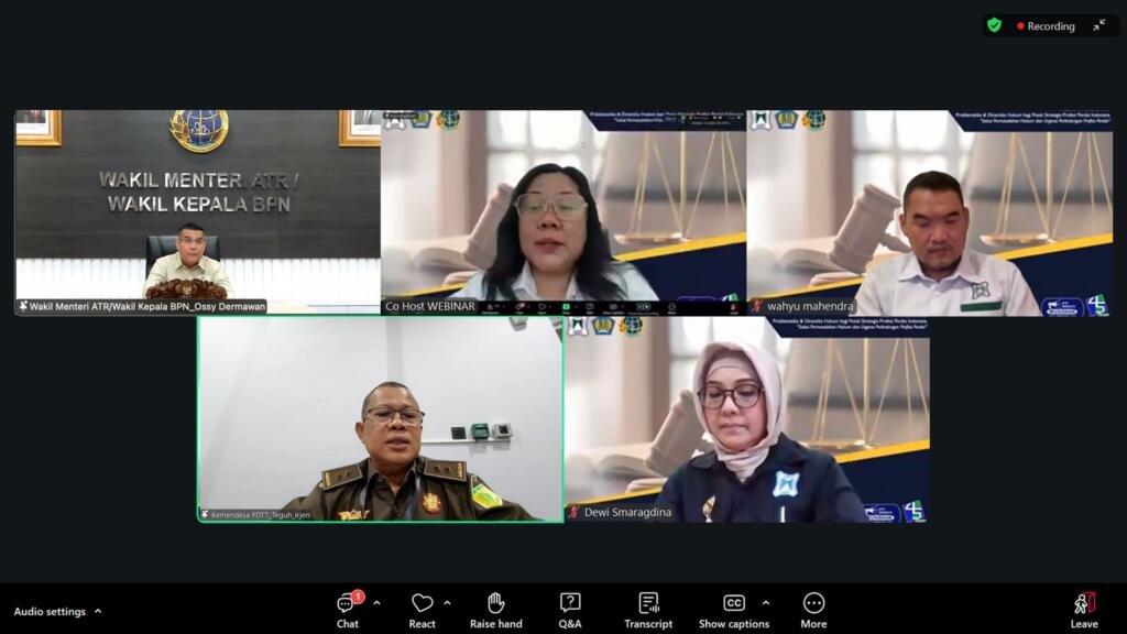 Wamen ATR/Waka BPN Apresiasi Peran Strategis MAPPI dalam Sistem Penilaian Nasional 3 WhatsApp Image 2026 02 23 at 18.35.43