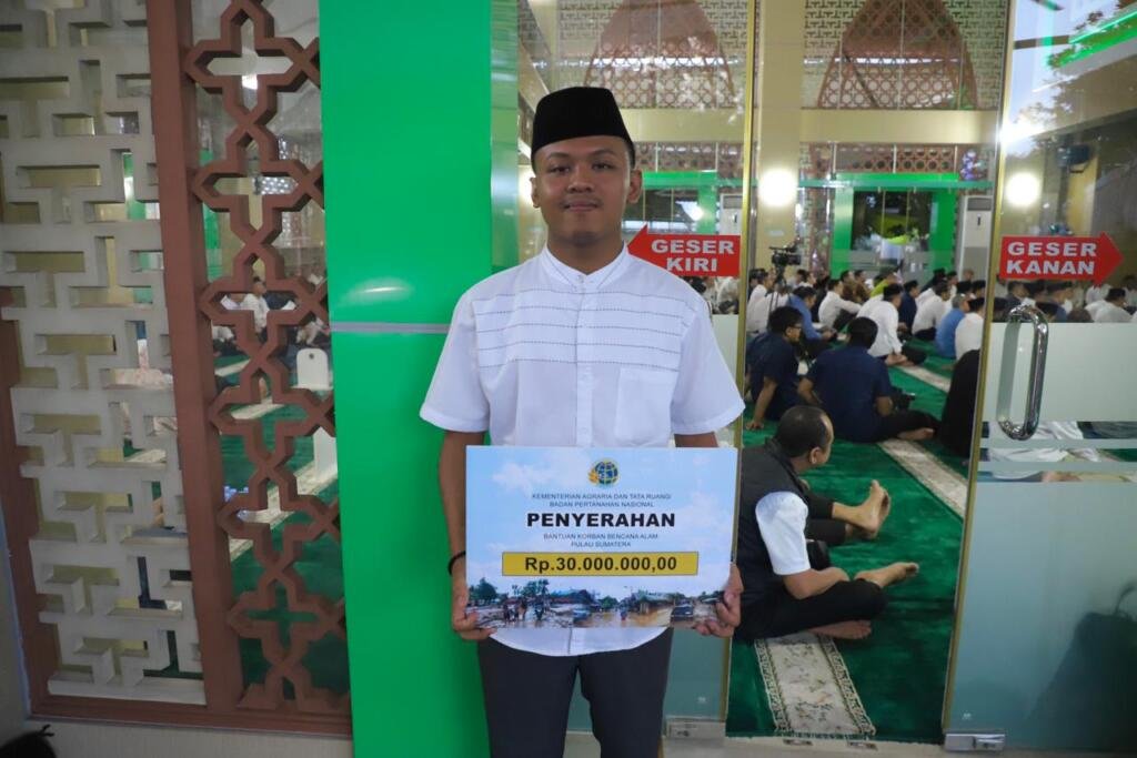 Berbagi di Bulan Suci Ramadan, Kementerian ATR/BPN Salurkan Bantuan untuk Pegawai Terdampak Bencana di Aceh 3 WhatsApp Image 2026 02 27 at 08.37.27