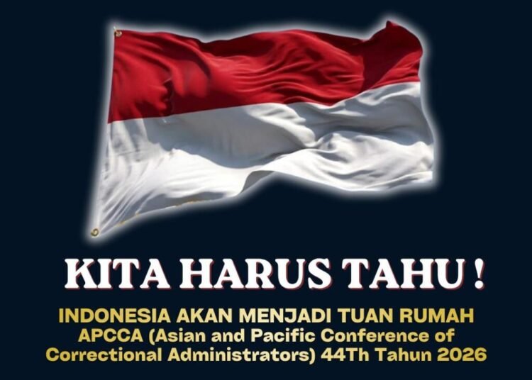 Indonesia Tuan Rumah Konferensi Administrasi Pemasyarakatan Asia dan Pasifik (APCCA) ke-44 Tahun 2026 1 Salinan dari Salinan dari Salinan dari Salinan dari Salinan dari Salinan dari Salinan dari Salinan dari Salinan dari Salinan dari Salinan dari Salinan dari Emas Merah Sederhana Ucapan Selamat Ulan 1 1