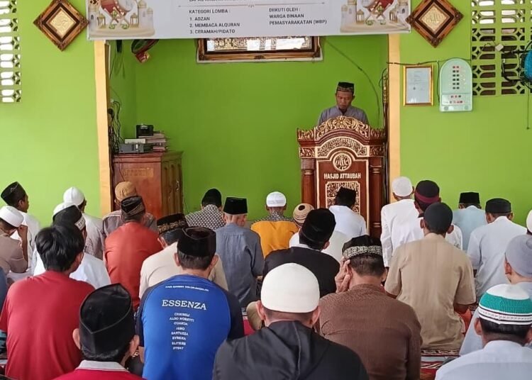 Khidmatnya Jumat di Balik Jeruji: WBP Lapas Arga Makmur Laksanakan Sholat Jumat di Masjid At-Taubah 1 WhatsApp Image 2026 03 06 at 12.31.04 1