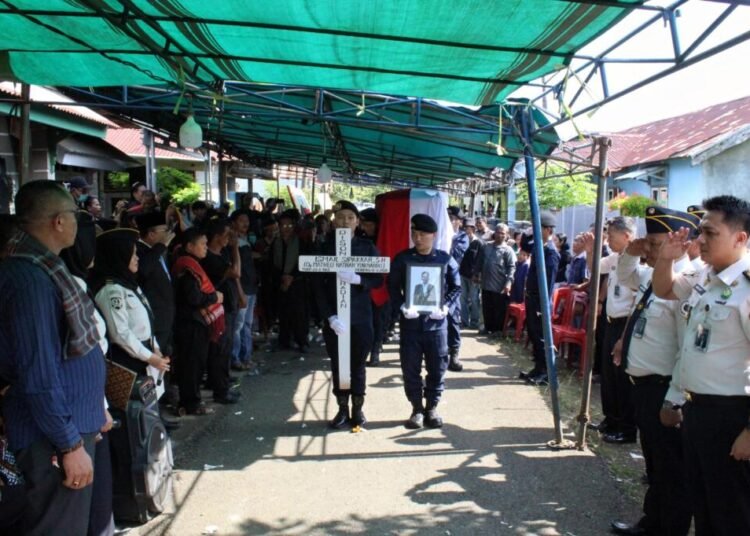 Lapas Bengkulu, Kalapas Bengkulu, Julianto Budhi Prasetyono, Pemasyarakatan, LPKA Bengkulu, Upacara Pemakaman Kedinasan, Kemenimipas, ASN Pemasyarakatan