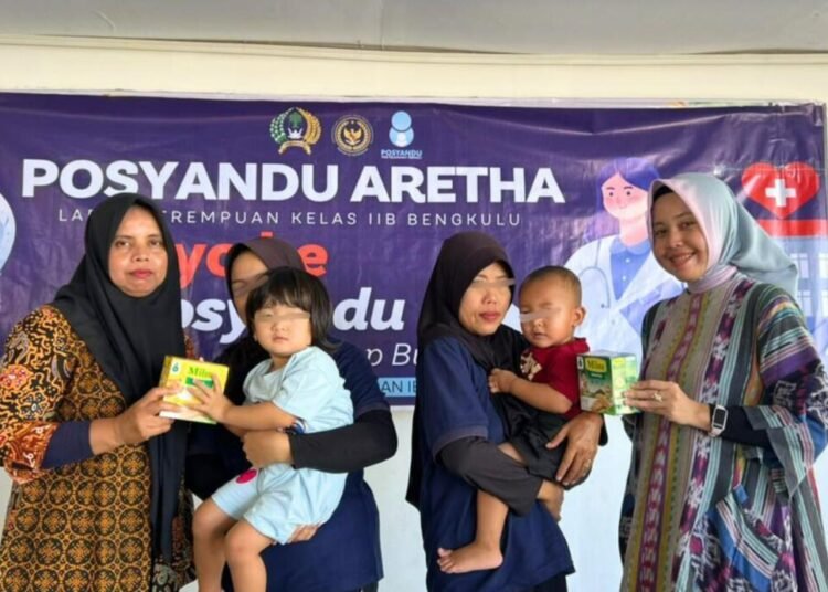 LPP Bengkulu Selenggarakan Posyandu, Pemeriksaan HIV dan Cek Kesehatan Gratis bagi Warga Binaan 1 WhatsApp Image 2026 03 14 at 10.48.20