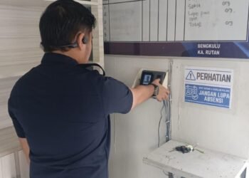 Tingkatkan Disiplin dan Akuntabilitas, Rutan Bengkulu Terapkan Sistem Finger Print 1 WhatsApp Image 2026 03 27 at 08.04.38