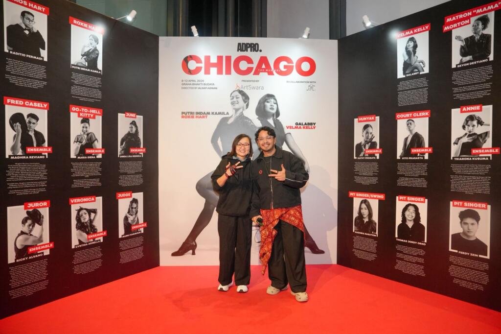 Kementerian Ekraf Apresiasi Chicago The Musical, Dorong Talenta Menuju Panggung Global 47 Wakil Menteri Ekonomi Kreatif, Irene Umar, menyaksikan Chicago The Musical, pertunjukan kolaborasi ADPRO. dan Jakarta Art House oleh ArtSwara Production di Graha Bhakti Budaya Taman Ismail Marzuki, Jakarta, Jumat (10/4/2026).