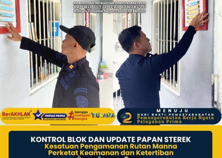 Kontrol Blok dan Papan Sterek, Rutan Manna Perketat Keamanan dan Ketertiban 1 Salinan dari Salinan dari Salinan dari Salinan dari Salinan dari Salinan dari Salinan dari Salinan dari Salinan dari Salinan dari Salinan dari Salinan dari Salinan dari Salinan dari Salinan dari S 1 20