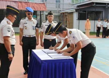 Lapas Bengkulu, ASN Kemenkumham, Kenaikan Pangkat, Sumpah Jabatan, Penghargaan Petugas, Humas Lapas, Pemasyarakatan, Kalapas Bengkulu, Integritas ASN, Kinerja Humas