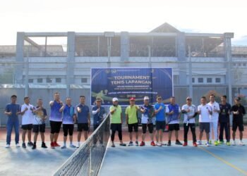 Lapas Bengkulu, HBP ke-62, Turnamen Tenis, Pemasyarakatan, Kanwil Ditjenpas Bengkulu, Bapas Bengkulu, Sportivitas, ASN Pemasyarakatan, Kegiatan HBP, Solidaritas UPT