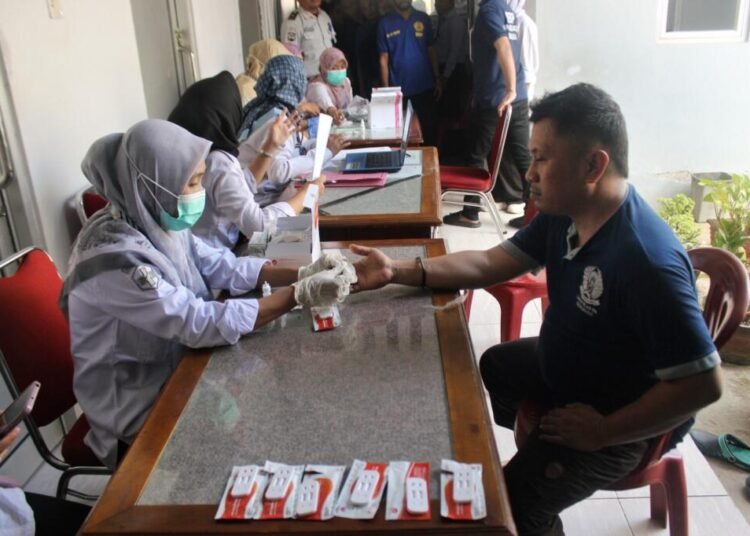 Lapas Bengkulu, Skrining HIV, IMS, Kesehatan Warga Binaan, Pemasyarakatan, Dinkes Bengkulu, Deteksi Dini Penyakit, Layanan Kesehatan Lapas