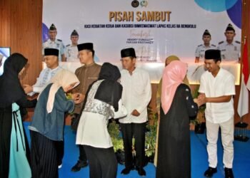 Lapas Bengkulu, Pisah Sambut, Sertijab, Pejabat Struktural, Pembinaan WBP, Pemasyarakatan, Kemenkumham, Ditjenpas, Majelis Taklim, Bengkulu