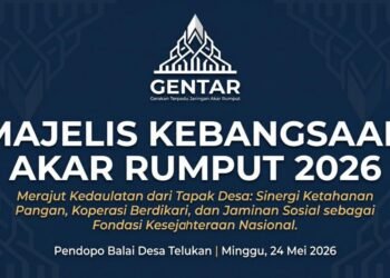 Langkah Nyata dari Desa, GENTAR Akan Gelar Majelis Kebangsaan, Beri Perlindungan BPJS Ketenagakerjaan Gratis Bagi Ratusan Pekerja Informal 1 Background Gentar 1