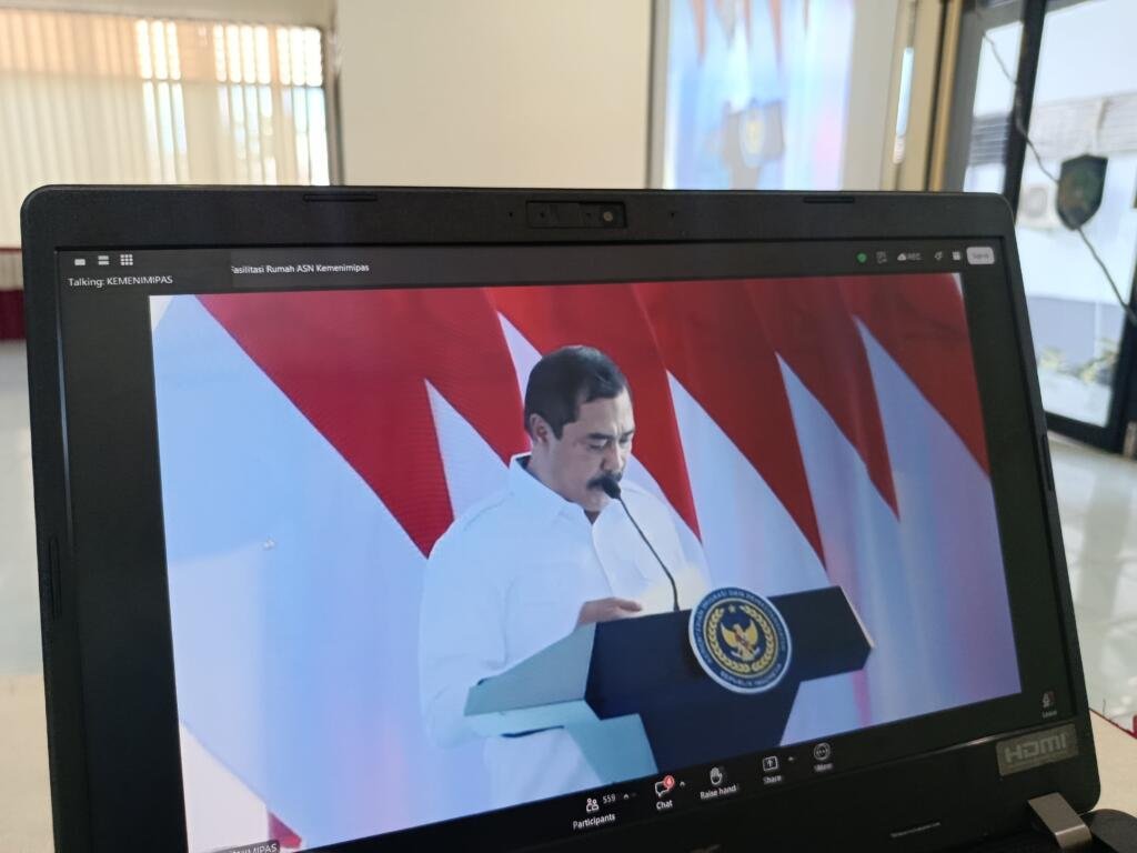 Launching Fasilitasi Rumah ASN Kemenimipas Casa De Prima Cikarang Barat dan Cikarang Pusat melalui Zoom Meeting 7 Casa De Prima