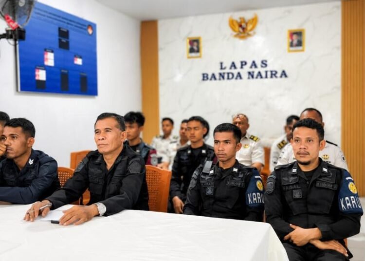 Perkuat Komitmen Pengamanan dan Pengawasan, Lapas Bandanaira Ikuti Pengarahan Virtual Dirjenpas 5 IMG 20260521 WA0055