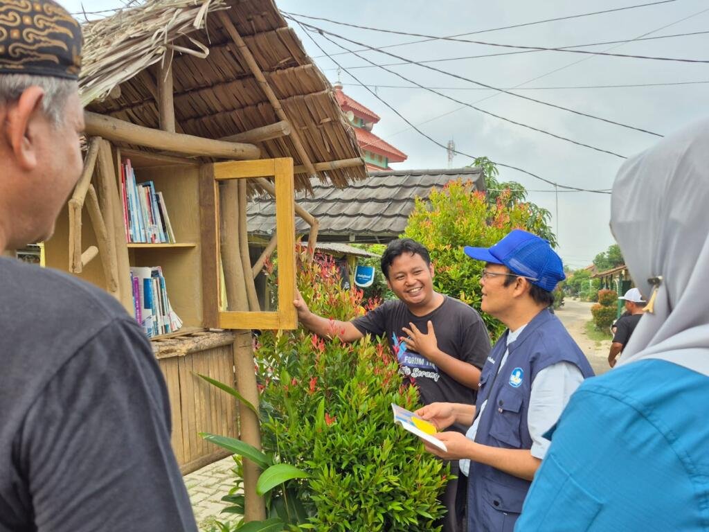 Kampung Literasi Pekijing Kota Serang Bangun Budaya Literasi dari Halaman Rumah