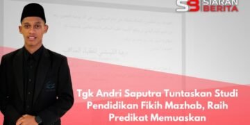 Tgk Andri Saputra Tuntaskan Studi Fikih Mazhab Raih Predikat Memuaskan Salin