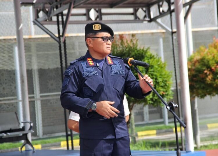 Lapas Bengkulu, Kalapas Bengkulu, Julianto Budhi Prasetyono, Apel Pagi Pegawai, Disiplin Pegawai, Halinar, Judi Online, Pemasyarakatan, Kanwil Ditjenpas Bengkulu, Integritas ASN, Media Sosial ASN, Berita Lapas Bengkulu