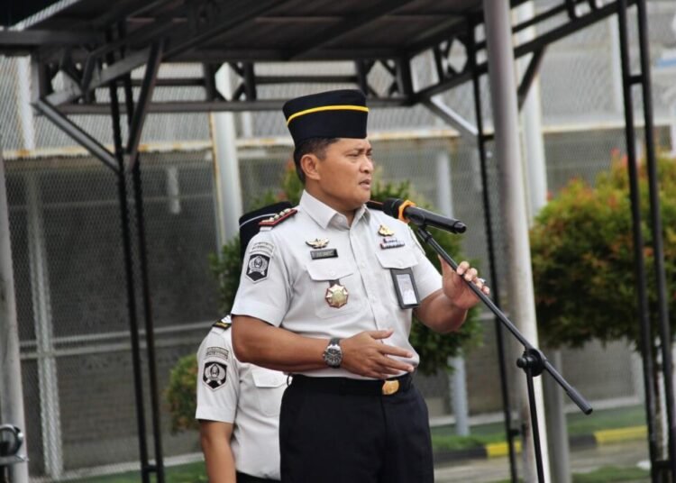 Lapas Bengkulu, Kalapas Bengkulu, HALINAR, Apel Pagi, ASN Pemasyarakatan, Disiplin Pegawai, Integritas, Pemberantasan Narkoba, Pemasyarakatan, Kemenimipas