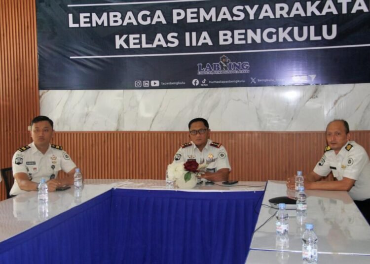 Lapas Bengkulu, Ditjenpas, Evaluasi Kinerja, Pelayanan Tahanan, Pemasyarakatan, UPT Pemasyarakatan, Kemenimipas, Masjuno, Pembinaan Narapidana, Registrasi Tahanan