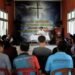 Pembinaan Rohani Lapas Bengkulu, Warga Binaan Nasrani Khusyuk Beribadah 15 Lapas Bengkulu, Warga Binaan Nasrani, Gereja Getsmany, Pembinaan Kerohanian, Ibadah WBP, Misa Ekaristi, Doa Rosario, Pemasyarakatan, Kanwil Kemenag Bengkulu, WKRI, Lapas Kelas IIA Bengkulu, Pembinaan Keagamaan, Kementerian Imigrasi dan Pemasyarakatan, Berita Lapas Bengkulu