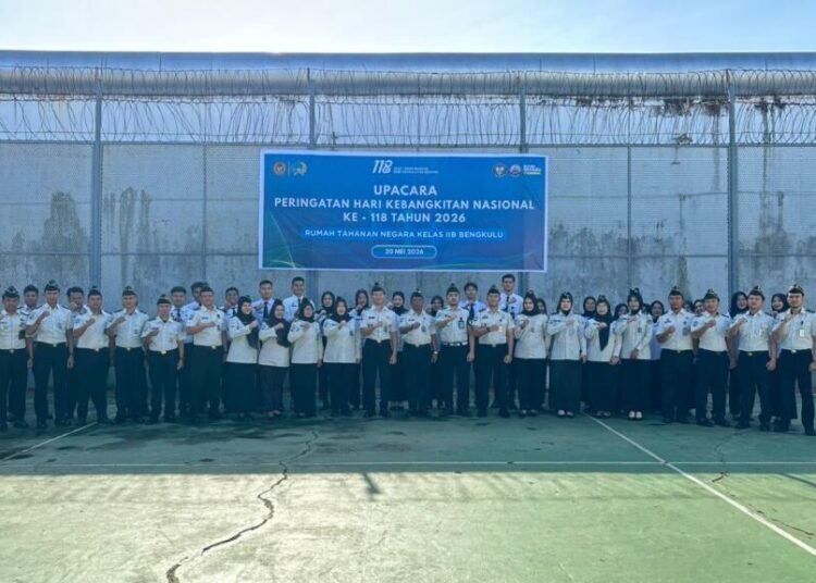 Rutan Bengkulu Laksanakan Upacara Hari Kebangkitan Nasional Ke-118 Tahun 2026 5 WhatsApp Image 2026 05 20 at 14.03.36