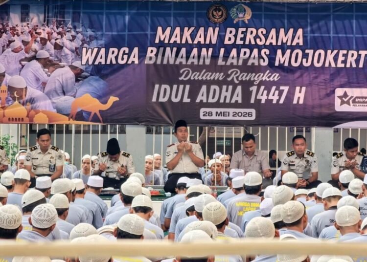 5.500 Tusuk Sate Mandora Hangatkan Kebersamaan Warga Binaan dan Petugas Lapas Mojokerto Sambut Idul Adha 1447 H 5 WhatsApp Image 2026 05 28 at 17.28.14
