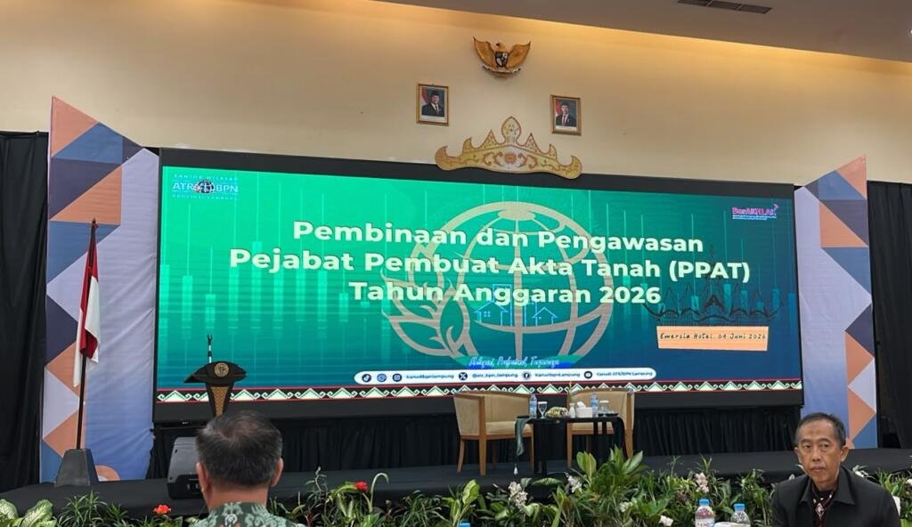 Kantor Pertanahan Kabupaten Lampung Selatan Hadiri Kegiatan Pembinaan dan Pengawasan PPAT Tahun 2026 9 IMG 20260605 WA00061.jpg 1