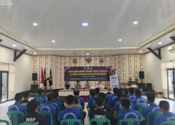 Panwasda Kanwil Kementerian Hukum Bengkulu Laksanakan Monitoring dan Evaluasi Bantuan Hukum di Lapas Kelas IIB Arga Makmur 1 IMG 20260615 WA0119