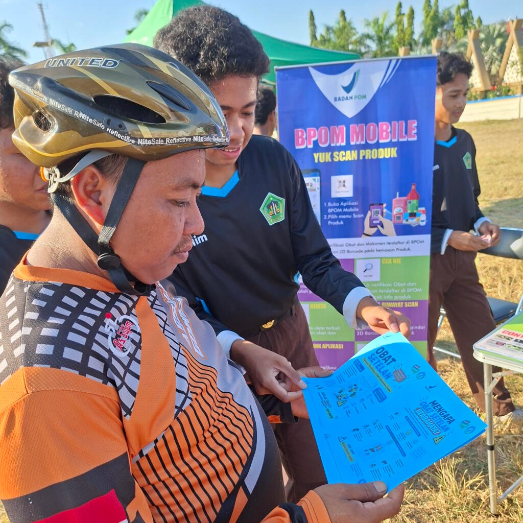 Saka POM Edukasi Bahaya Obat Setelan