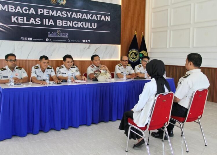 Lapas Bengkulu, Sidang Pranikah, Petugas Pemasyarakatan, Krina Mukti, Kalapas Bengkulu, Julianto Budhi Prasetyono, Pembinaan Pegawai