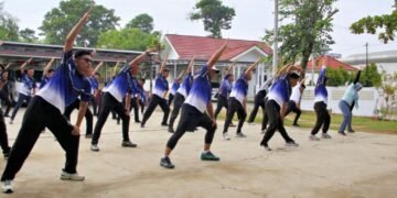 Lapas Bengkulu, BRI KC Bengkulu, Senam Bersama, Pegawai Lapas, Kesehatan Pegawai, Kebugaran Pegawai, Julianto Budhi Prasetyono, Pemasyarakatan