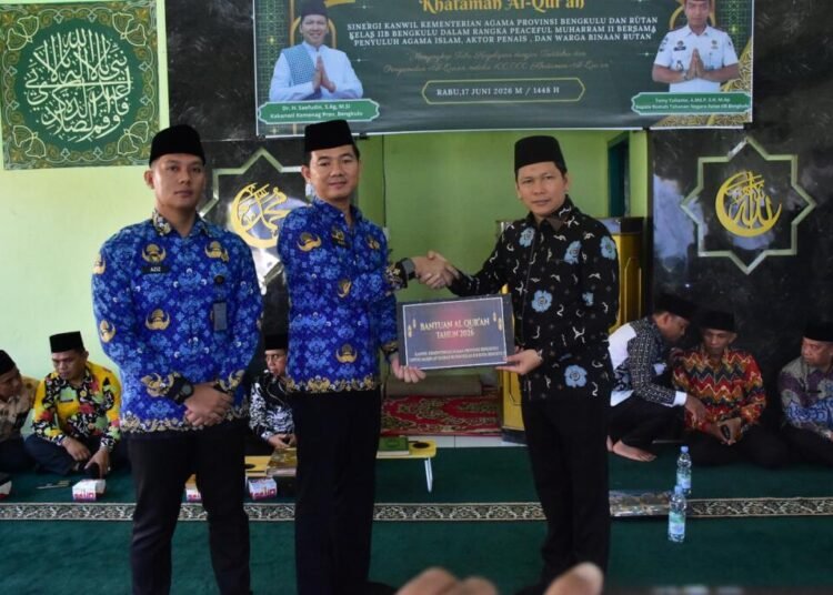 Masjid At-Taubah Rutan Bengkulu Terima Bantuan Al-Qur’an dari Kanwil Kemenag Provinsi Bengkulu 5 WhatsApp Image 2026 06 17 at 10.55.27