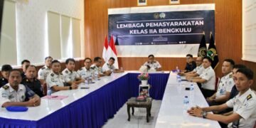Lapas Bengkulu, Kalapas Bengkulu, Julianto Budhi Prasetyono, Direktorat Jenderal Pemasyarakatan, Dirjenpas Mashudi, SDP Pemasyarakatan