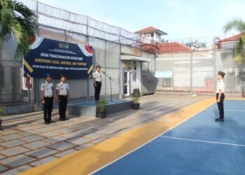 Karutan Bengkulu Pimpin Apel Pagi, Tegaskan Komitmen Anti Narkoba dan Barang Terlarang di Lingkungan Kerja 8 WhatsApp Image 2026 06 25 at 11.40.03