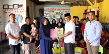 Lapas Bengkulu, Lapas Bengkulu Peduli Yatim, Bhakti Sosial Lapas Bengkulu, Kalapas Bengkulu, Julianto Budhi Prasetyono, Panti Asuhan Bumi Raflesia
