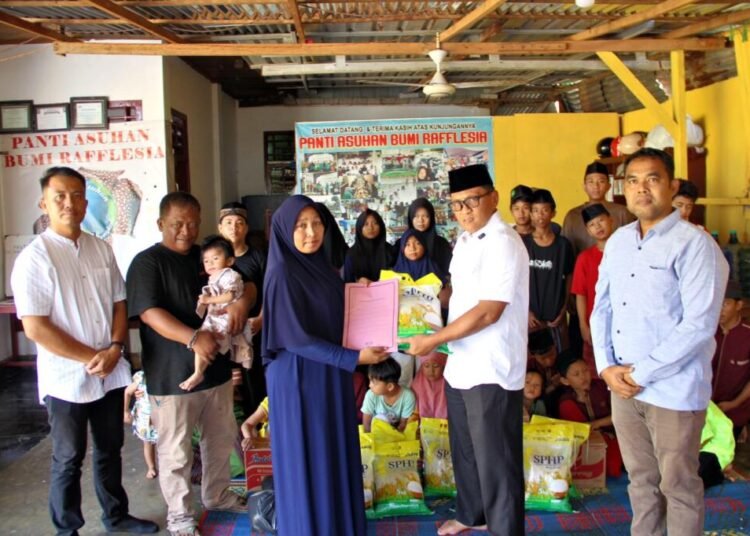 Lapas Bengkulu, Lapas Bengkulu Peduli Yatim, Bhakti Sosial Lapas Bengkulu, Kalapas Bengkulu, Julianto Budhi Prasetyono, Panti Asuhan Bumi Raflesia