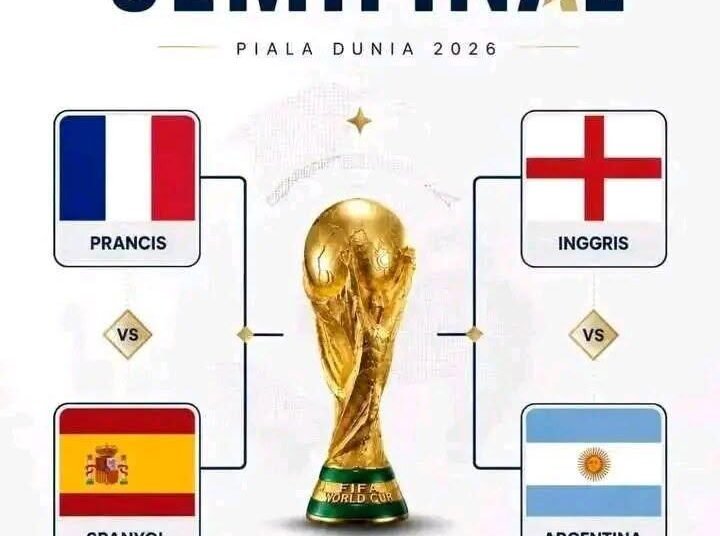 Duel Seru! Empat Mantan Juara Dunia Bertemu di Semifinal Piala Dunia 2026 5 FB IMG 1783872609814